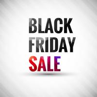 Abstract black friday sale poster design vector