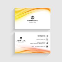 Elegant creative business card set template vector