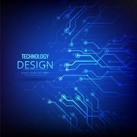 Abstract technology background design illustration vector