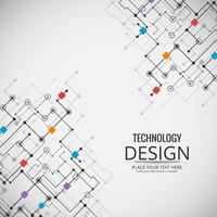 Abstract technology background design illustration vector