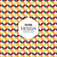 Abstract decorative seamless pattern design vector