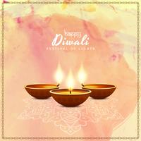 Abstract Happy Diwali vector background