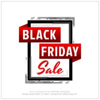 Abstract black friday sale background vector