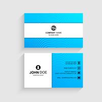 Creative and Clean Vector Business Card Template Design