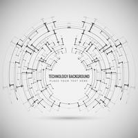 Abstract technology background design illustration vector