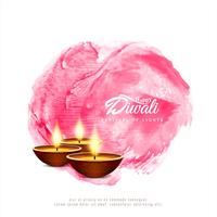 Abstract Happy Diwali religious background vector