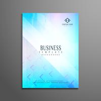 Abstract business flyer template design vector