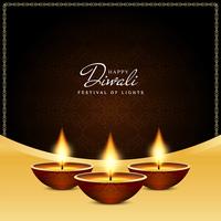 Abstract Happy Diwali religious background vector