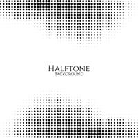 Abstract halftone vector background