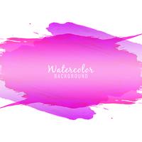 Abstract pink watercolor background vector