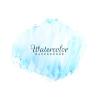 Abstract blue watercolor background vector