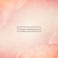 Abstract geometric polygon background vector