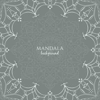 Abstract beautiful luxury mandala background vector