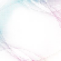 Abstract colorful halftone design background vector