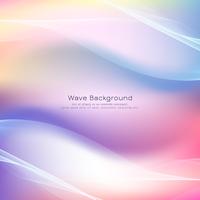 Abstract wave colorful background vector