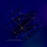 Abstract modern geometric polygonal background vector