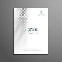 Abstract grey business flyer template design vector