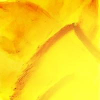 Abstract yellow watercolor background vector