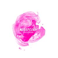 Abstract watercolor design background vector