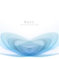 Abstract elegant wave stylish background vector