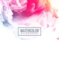 Abstract watercolor design colorful background