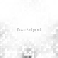 Abstract bright grey color mosaic background vector