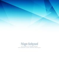 Abstract blue polygon design elegant background vector