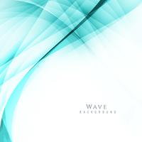 Abstract stylish wave background vector