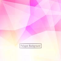 Abstract pink polygonal background