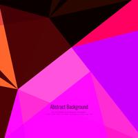 Abstract colorful polygonal background vector