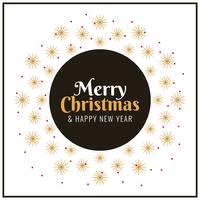 Merry Christmas And Happy New Year Vector Art, Icons, and Graphics for Free Download