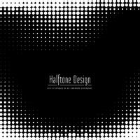 Abstract halftone design background vector