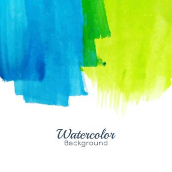 Abstract watercolor modern vector background