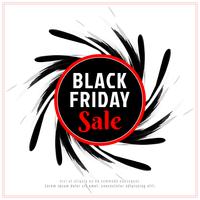 Abstract black friday sale background vector