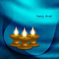 Abstract beautiful Happy Diwali greeting background design vector