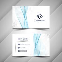 Abstract stylish business card template