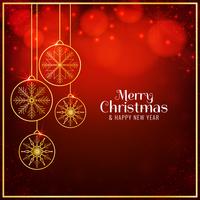 Abstract Merry Christmas background vector