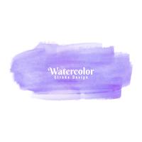 Abstract watercolor stroke design background vector