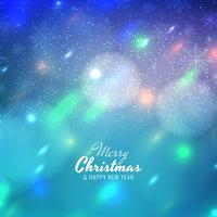 Abstract Merry Christmas colorful background vector