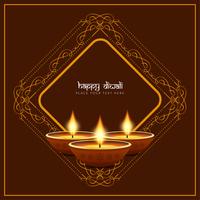 Abstract Happy Diwali background vector