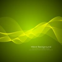 Abstract wave background vector