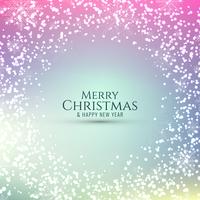 Abstract glowing Merry Christmas background vector