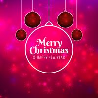 Abstract Merry Christmas background vector