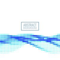 Abstract blue mosaic background vector