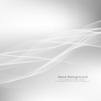 Abstract bright grey wave vector background