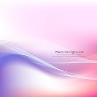 Abstract stylish wave background vector