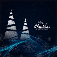 Abstract Merry Christmas stylish background vector