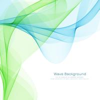 Abstract wave background vector