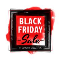 Abstract black friday sale background vector