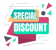 Special Discount vector